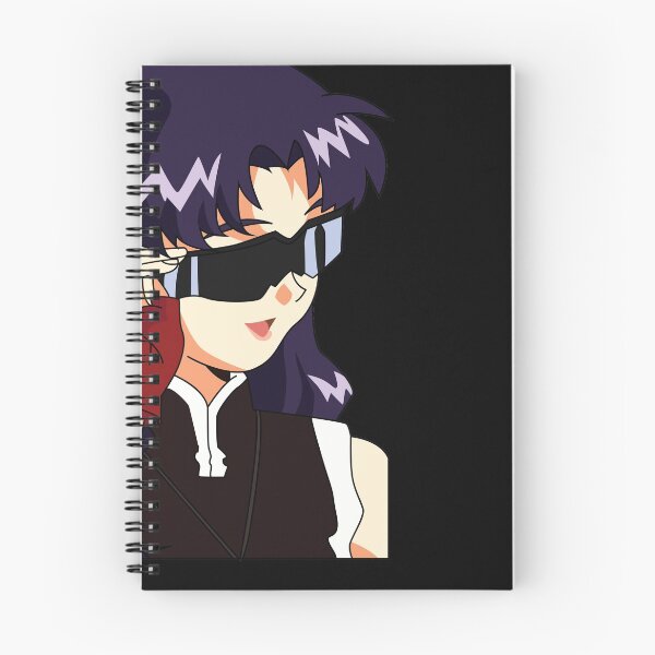 Item preview, Misato with glasses Evangelion designed and sold by Migi-Desu.