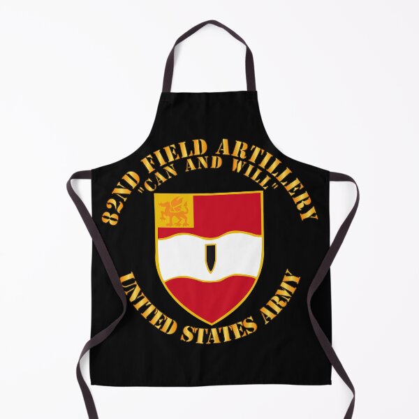 Item preview, Army - 82nd Field Artillery - Can and Will designed and sold by Military Insignia Products.