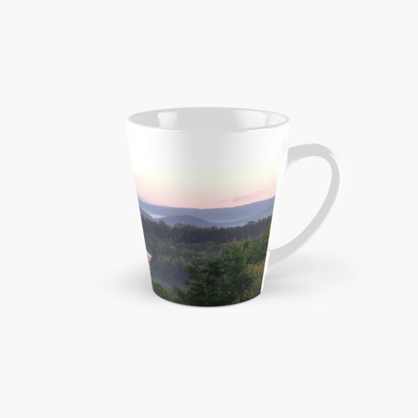 Balloon Over Radio Telescopes Tall Mug
