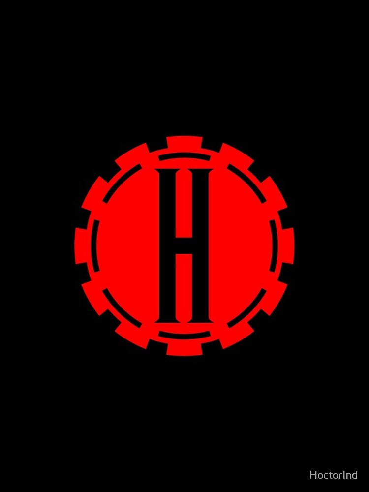 Thumbnail 2 of 2, iPhone Skin, Classic Hoctor Industries logo designed and sold by HoctorInd.