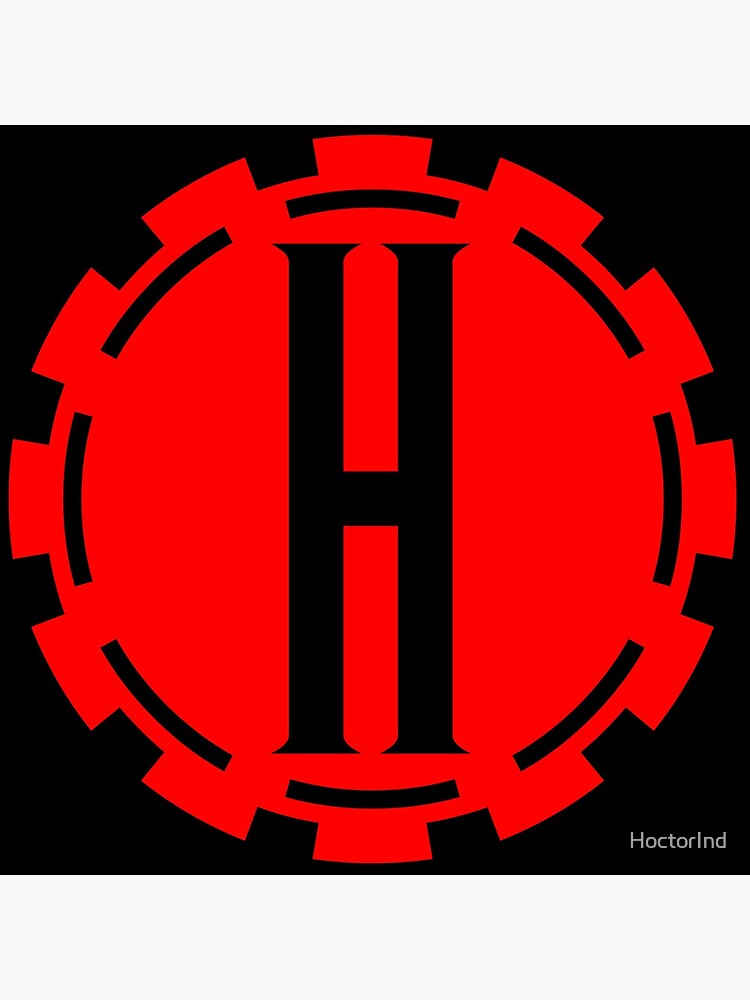 Thumbnail 4 of 4, Clock, Classic Hoctor Industries logo designed and sold by HoctorInd.