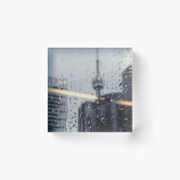 Item preview, Toronto CN Tower on a Rainy Day designed and sold by Christina Castellano.