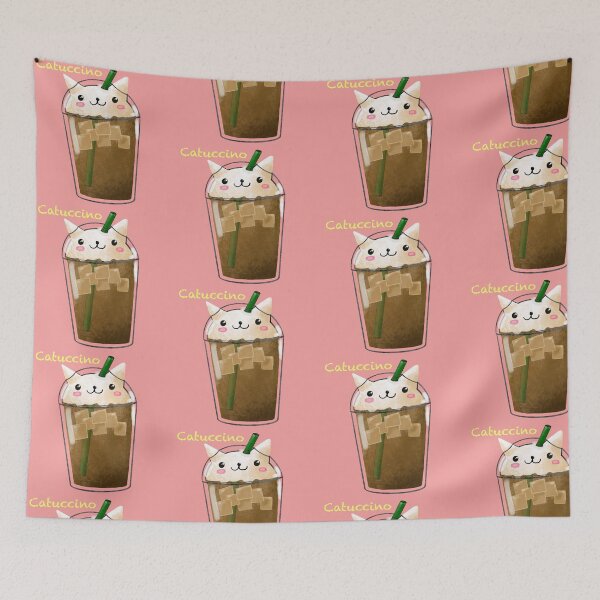 Item preview, Cat + Coffee = Catuccino designed and sold by SinelleArt.