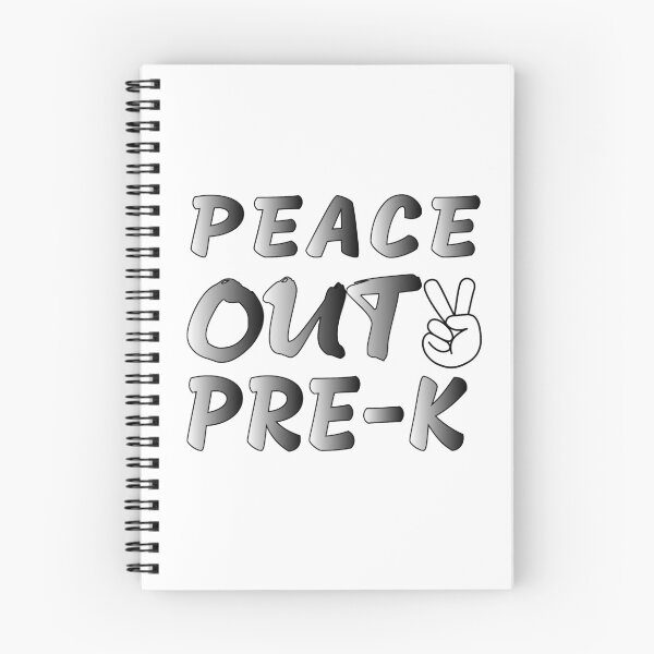 Item preview, peace out pre-k designed and sold by Luckydesign1975.