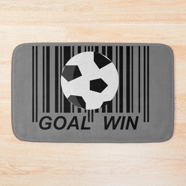 Item preview, Soccer Goal Win Barcode Art designed and sold by JockArts.