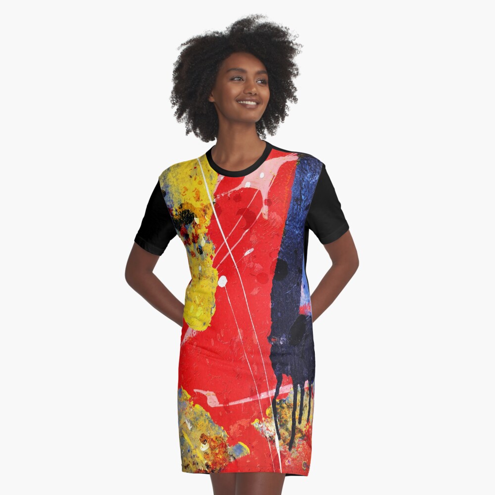 Aperçu de l'œuvre Robe t-shirt créée et vendue par Larry3.