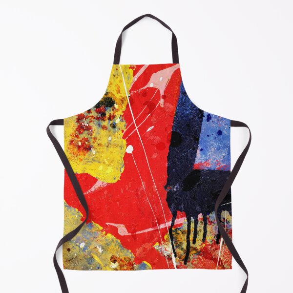 Item preview, Abstract in Red With Yellow and Blue designed and sold by Larry Costales.