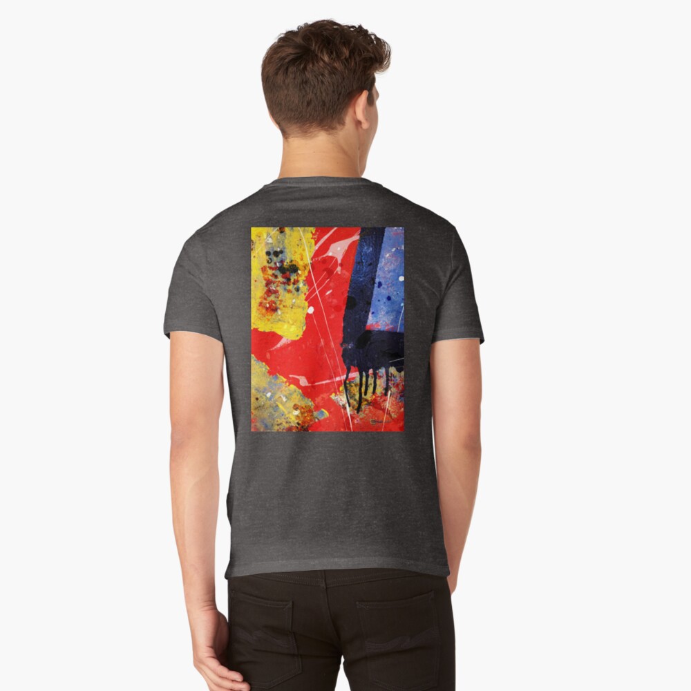 Aperçu de l'œuvre T-shirt col V créée et vendue par Larry3.