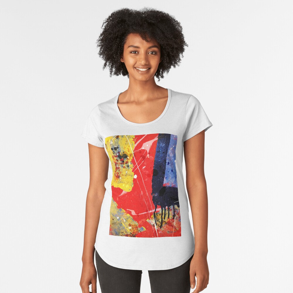 Aperçu de l'œuvre T-shirt premium échancré créée et vendue par Larry3.