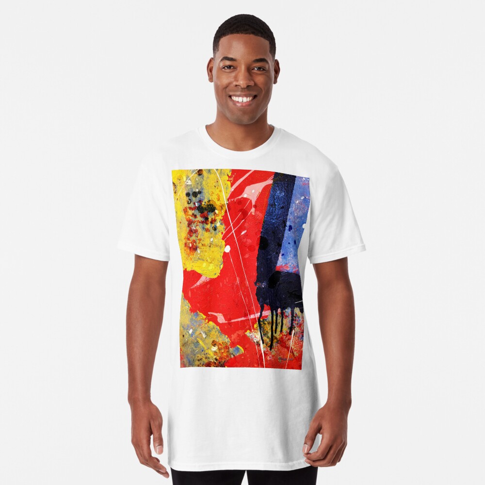 Aperçu de l'œuvre T-shirt long créée et vendue par Larry3.
