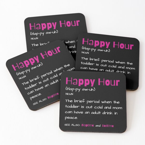 Item preview, Happy Hour (Mom Definition) designed and sold by Elizabeth Elias.