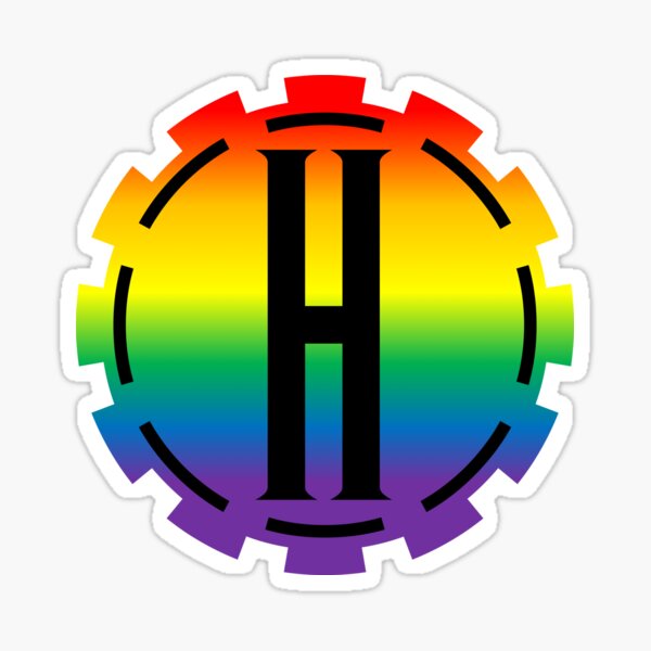 Hoctor Industries Pride Logo Sticker
