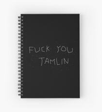 F * Ck du Tamlin - weiß Spiralblock