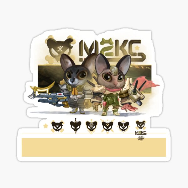 DOUBLE TROUBLE Sticker