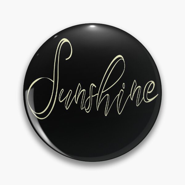 Item preview, Sunshine,  calligraphy typography designed and sold by LoveLifeRandom.