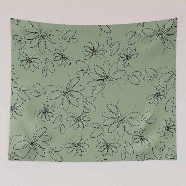 Item preview, Flower Outlines designed and sold by OneCreativePup.