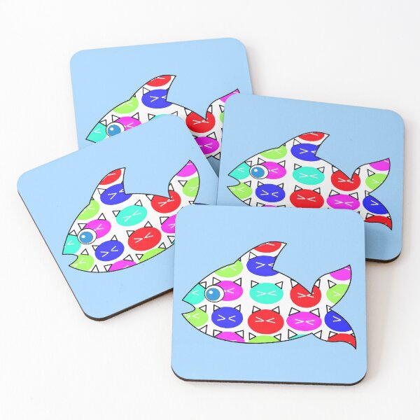 Item preview, Colorful Kitty CAT FISH designed and sold by ArtTheresaLynn1.
