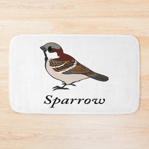 Artikelvorschau, Spatz Illustration entworfen und verkauft von Hedgie Designs.