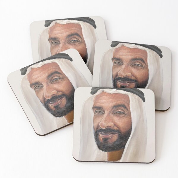 Item preview, Sheikh Zayed Portrait designed and sold by zoemii.