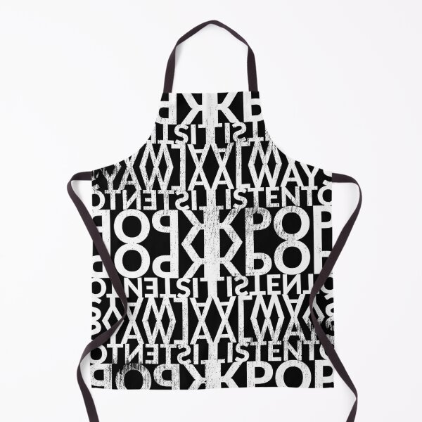 Item preview, Always Listen to KPOP (Black & White) designed and sold by TheDirtyType.