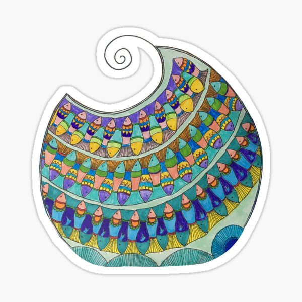 The great catch Sticker