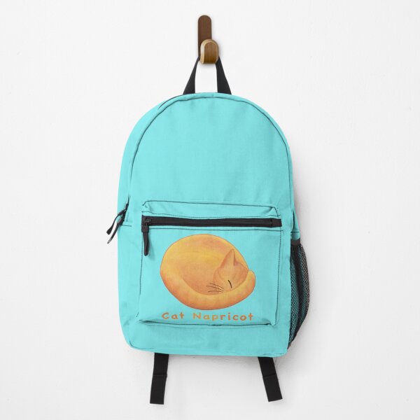Item preview, Sweet Apricot Cat Cartoon – Cat Napricot Pun designed and sold by Crystal Raymond.