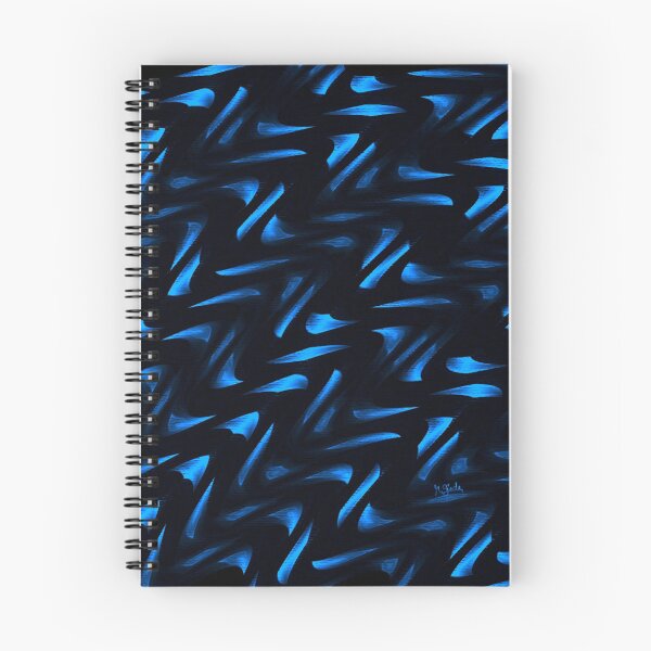Item preview, Black&blue pattern deco designed and sold by RGiadaArtShop.