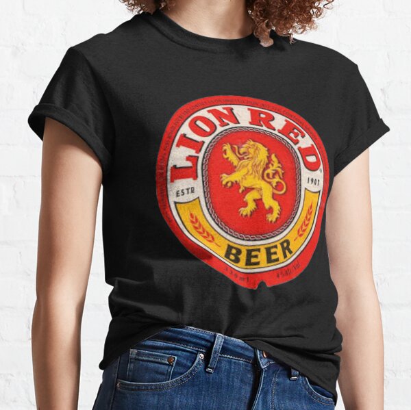 lion red t shirt