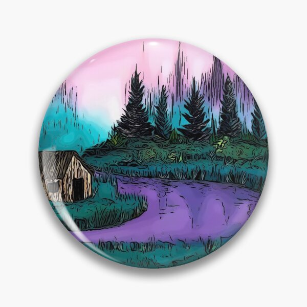 Item preview, Cabin in the woods designed and sold by hollyhousecat.