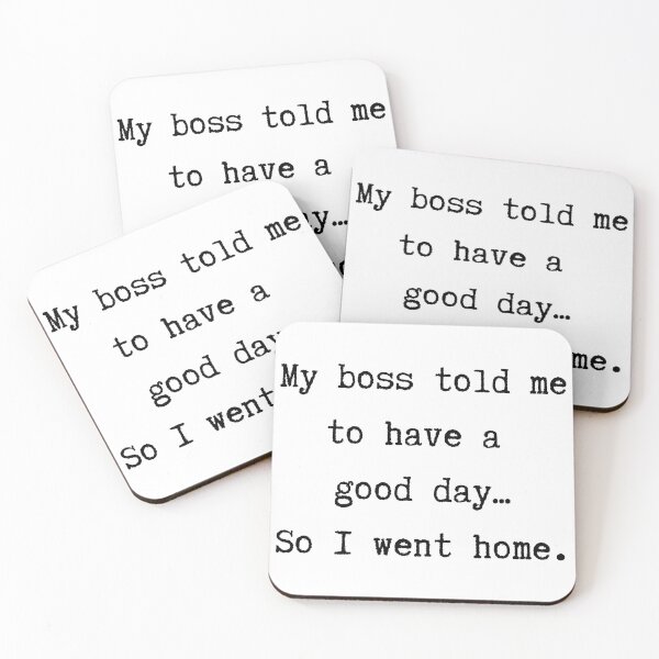 Item preview, Funny Work Saying designed and sold by MamaSweetea.