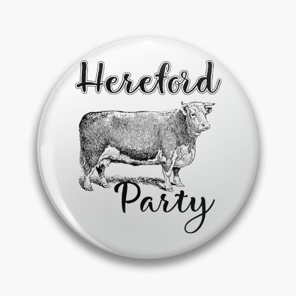 Item preview, Hereford party cattle awesome gift for men, women and girls designed and sold by Titmit.