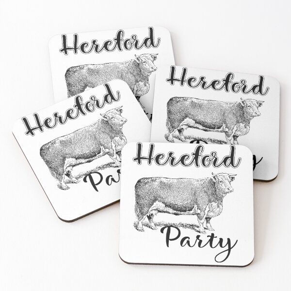 Item preview, Hereford party cattle awesome gift for men, women and girls designed and sold by Titmit.