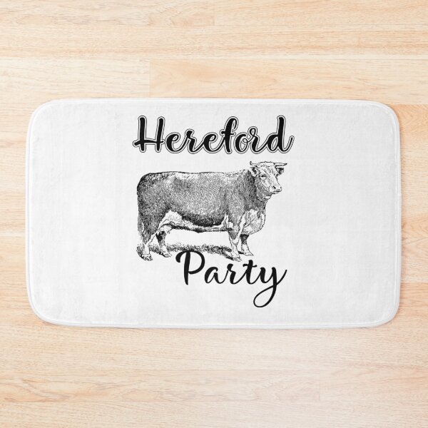 Item preview, Hereford party cattle awesome gift for men, women and girls designed and sold by Titmit.