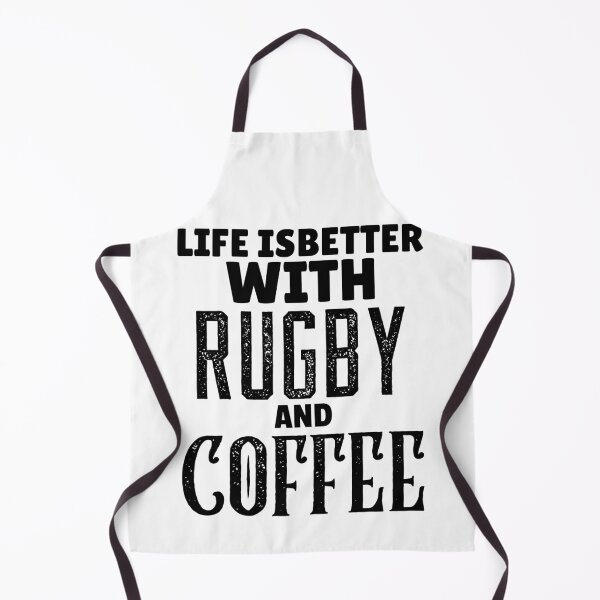 Item preview, Life Is Better With Rugby And Coffee, Funny Rugby And Coffee Gift For Mum's, Dad's, Brother's, and Sister's designed and sold by BigJackTees.