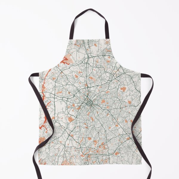 Item preview, Charlotte City Map of North Carolina, USA - Bohemian designed and sold by deMAP.