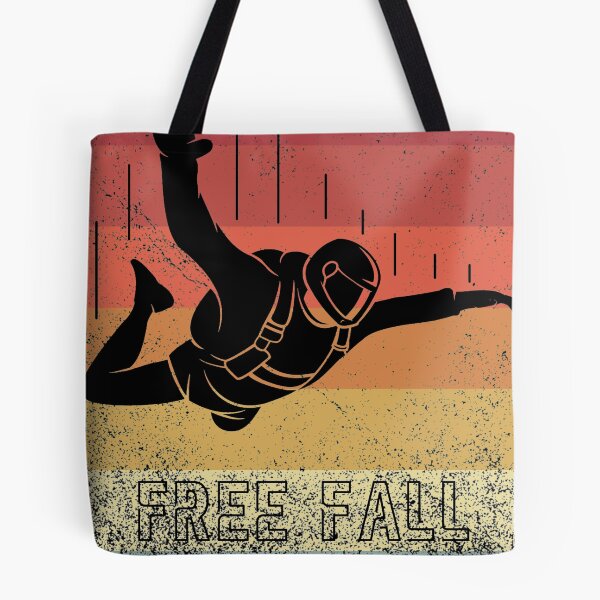 Item preview, skydiving, free fall addict, nothing compares, the sky is my playground, retro distressed sunset designed and sold by Orianah.