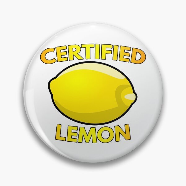 Item preview, Certified Lemon designed and sold by Brookerino.