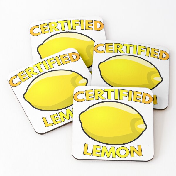Item preview, Certified Lemon designed and sold by Brookerino.