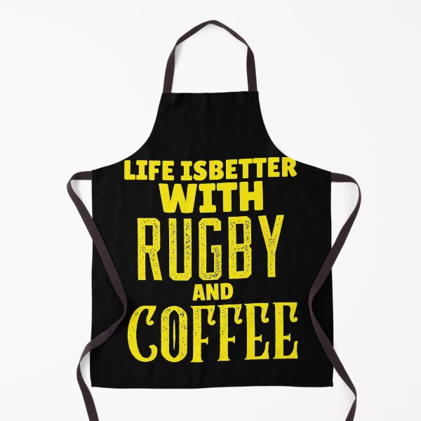 Item preview, Life Is Better With Rugby And Coffee, Funny Rugby And Coffee Gift For Mum's, Dad's, Brother's, and Sister's designed and sold by BigJackTees.