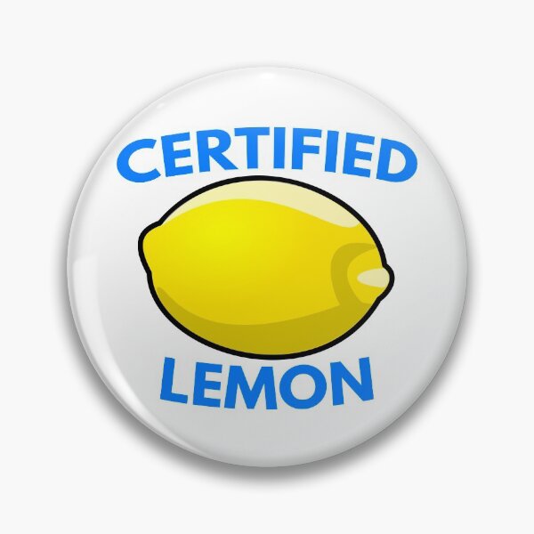 Item preview, Certified Lemon designed and sold by Brookerino.