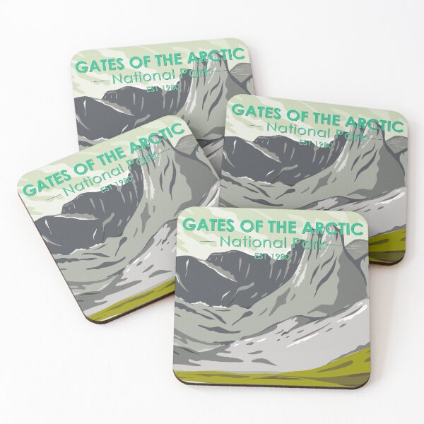 Artikelvorschau, Tore des arktischen Nationalparks Alaska Vintage entworfen und verkauft von KrisSidDesigns.
