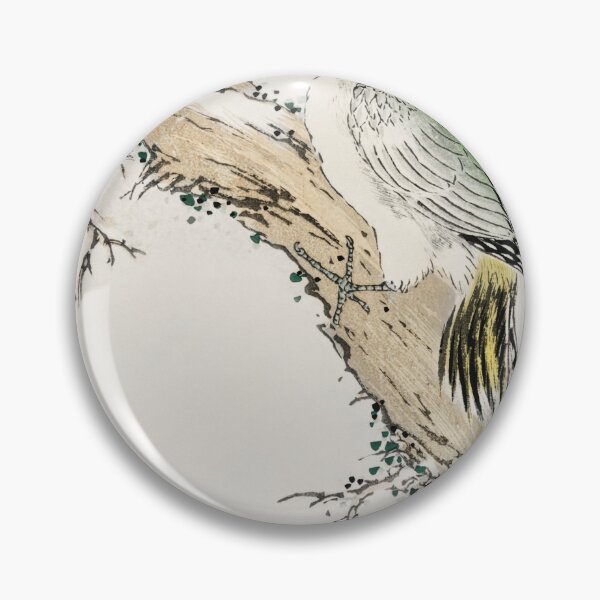 Item preview, japanese green woodpecker illustration 42476317175 designed and sold by Bird-Lore.