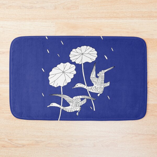 Item preview, Line bird drawing, Minimal birds sketch, Folk art style illustration, Lotus flower designed and sold by allpalgo.