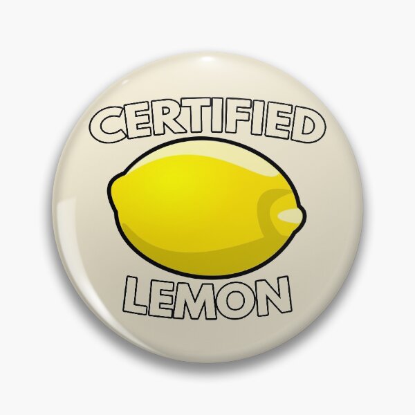 Item preview, Certified Lemon designed and sold by Brookerino.