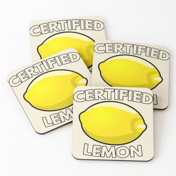 Item preview, Certified Lemon designed and sold by Brookerino.