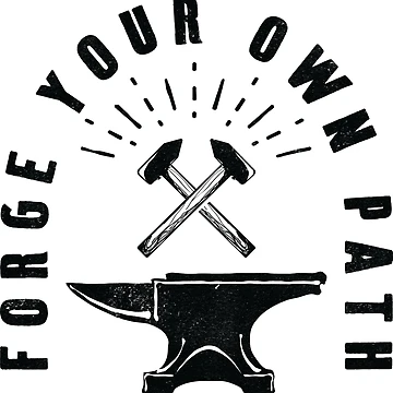 Artwork thumbnail, Forge Your Own Path by ThreeTreeDesign