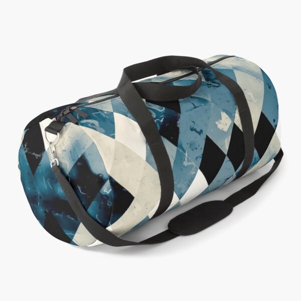 Item preview, blue geometric pixel square pattern abstract art background designed and sold by Mrvell.