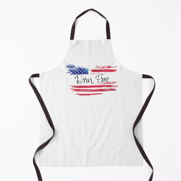 Item preview, Born Free American Flag designed and sold by burlybot.