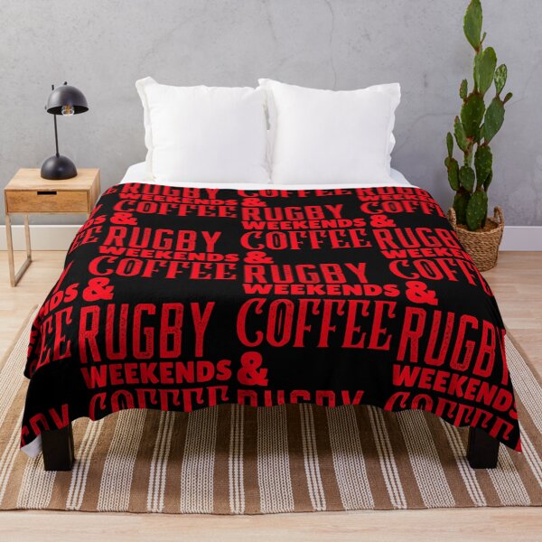 Item preview, Weekends Coffee & Rugby, Funny Rugby And Coffee Gift For Mum's, Dad's, Brother's, and Sister's designed and sold by BigJackTees.