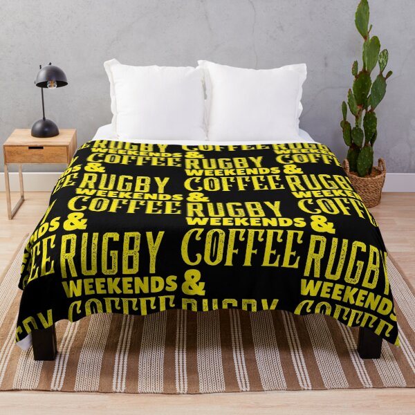 Item preview, Weekends Coffee & Rugby, Funny Rugby And Coffee Gift For Mum's, Dad's, Brother's, and Sister's designed and sold by BigJackTees.